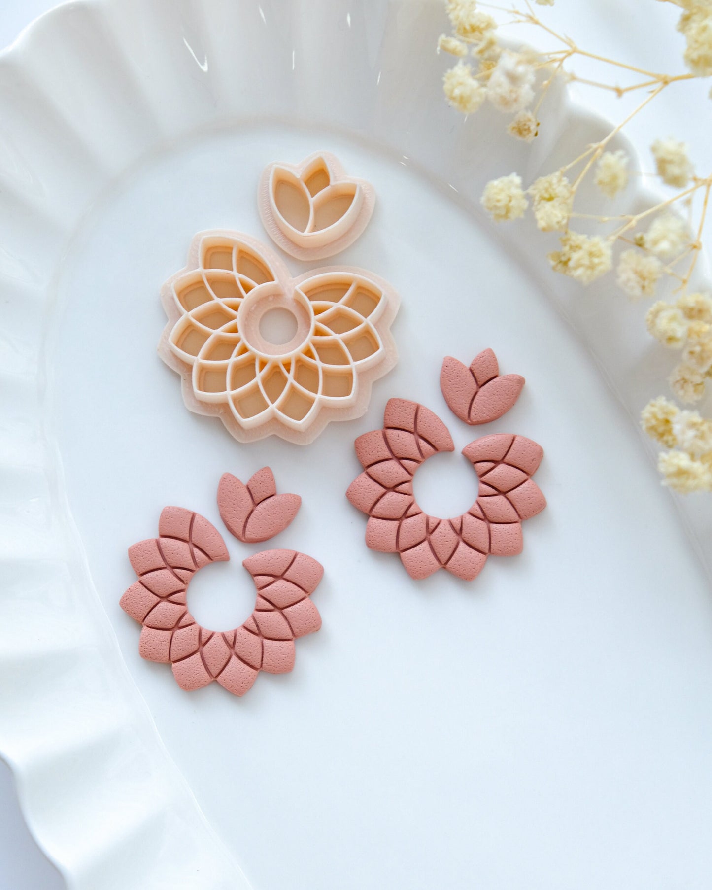 Scalloped Dangle Polymer Clay Cutter | Spring Clay Cutters