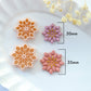 Spring Flower Polymer Clay Cutters | Detailed Embossing Flower Cutters for Clay Earrings