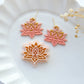 Boho Lotus Polymer Clay Cutter | Spring Clay Cutter | Clay Earring Cutter | 3d Printed Cutter