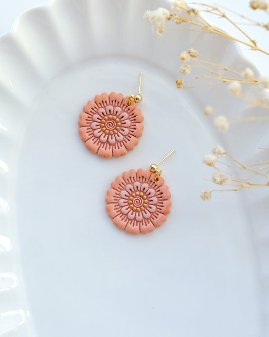 Boho Flower Polymer Clay Cutters | Spring Clay Cutters | Polymer Clay Tool | Clay Earring Cutter | 3d Printed Cutters
