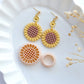 Spring Sunflower Polymer Clay Cutter | Boho Clay Earring Cutter