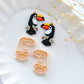 Toucan Bird Polymer Clay Cutters | Summer Animal Clay Earring Cutters
