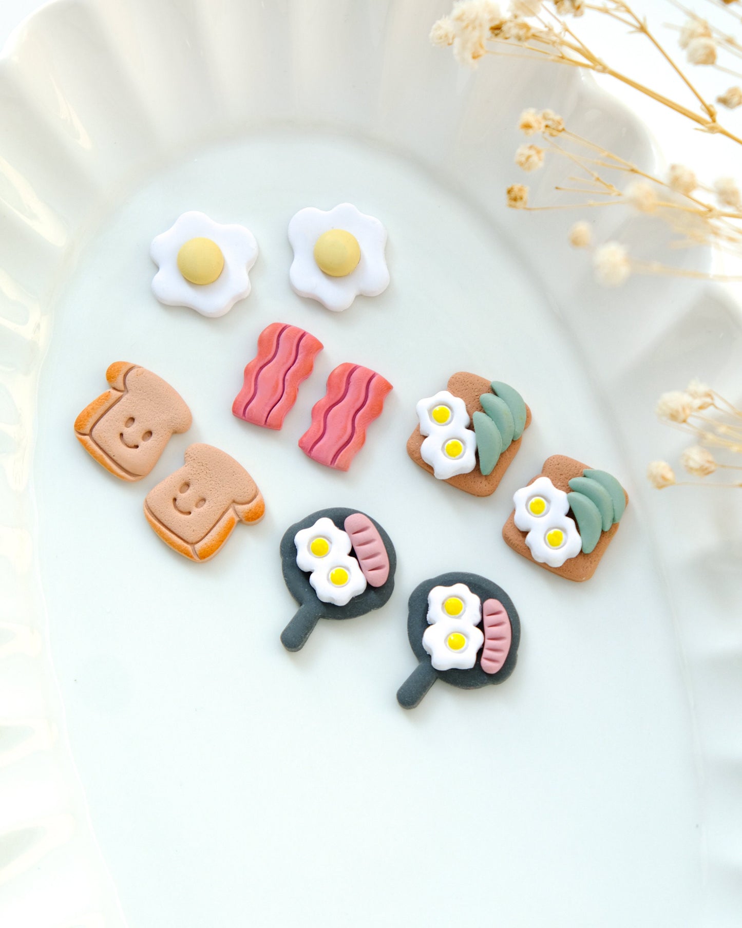 Cute Food Polymer Clay Cutters | Summer Clay Cutters | Clay Earring Cutters | Polymer Clay Supply | Clay Tools