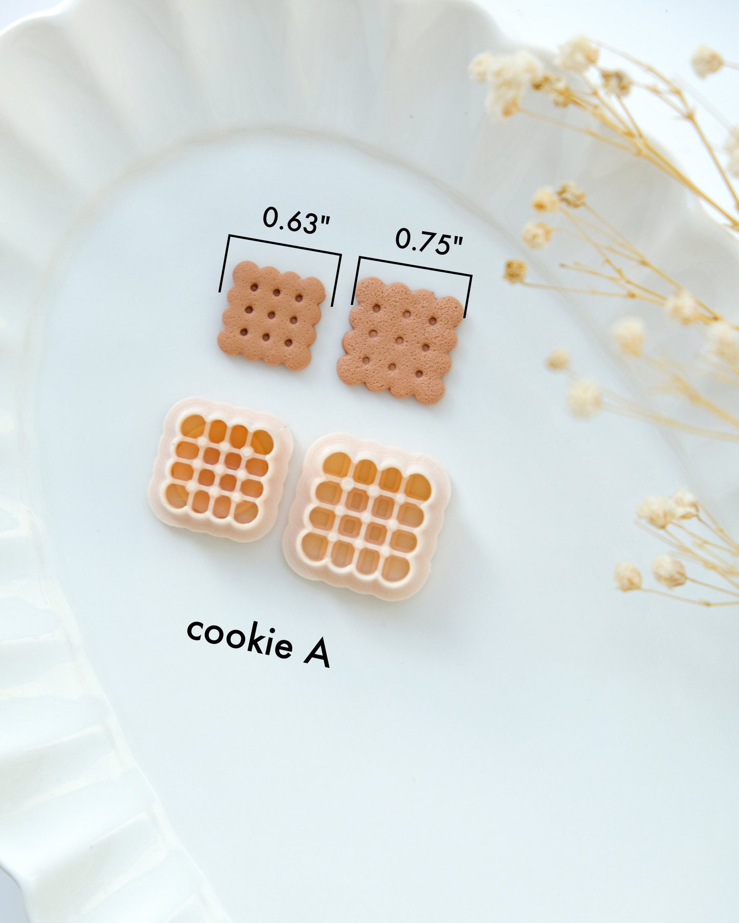 Cute Cookie Polymer Clay Cutters | Bakery Clay Cutters | Clay Earring Cutter | Jewelry Making | Clay Tools