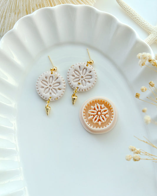 Sand Dollar Polymer Clay Cutter