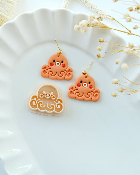 Octopus Polymer Clay Cutter