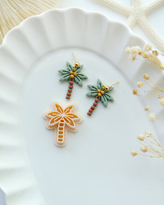 Coconut Tree Polymer Clay Cutter