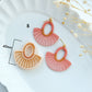 Macrame Polymer Clay Cutters | Fall Boho Clay Earring Cutter for Jewelry Making