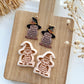 2024 Fall Halloween Polymer Clay Cutters | Owl with Hat Clay Earring Cutters for Jewelry Making