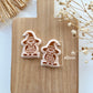 2024 Fall Halloween Polymer Clay Cutters | Owl with Hat Clay Earring Cutters for Jewelry Making