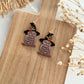 2024 Fall Halloween Polymer Clay Cutters | Owl with Hat Clay Earring Cutters for Jewelry Making