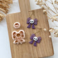 2024 Halloween Skull Bow Polymer Clay Cutters | Fall Halloween Clay Earring Cutters for Jewelry Making