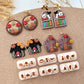 2024 Fall Halloween Mini Polymer Clay Cutters | Micro Clay Earring Cutters for Jewelry Making