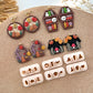 2024 Fall Halloween Mini Polymer Clay Cutters | Micro Clay Earring Cutters for Jewelry Making