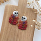 2024 Halloween Polymer Clay Cutters | Fall Skull Book Stack Clay Earring Cutter & Tools | Book Lover | Bookish Clay Cutter