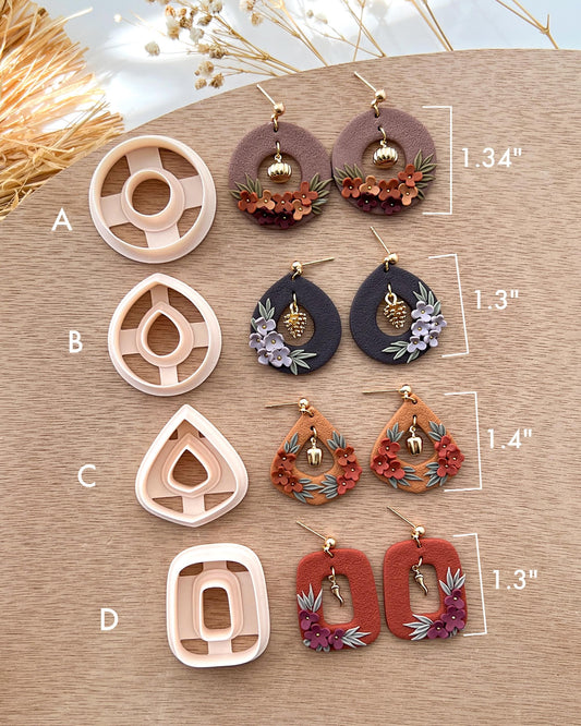 Donut Polymer Clay Cutters