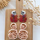 2024 Halloween Polymer Clay Cutters | Fall Skull Book Stack Clay Earring Cutter & Tools | Book Lover | Bookish Clay Cutter