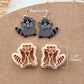 Raccoon Polymer Clay Cutter | Animal Clay Earring Cutter for Jewelry Making | Clay Earring Tools