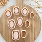 Frame Polymer Clay Cutters Set | Clay Earring Cutters for Jewelry Making