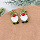 Winter Christmas Polymer Clay Cutters | Gnome Clay Earring Cutters Set for Jewelry Making