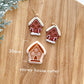 Winter Christmas Polymer Clay Cutters | Wreath Candy Cane & Snowflake Clay Earring Cutters Set for Jewelry Making