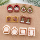 Winter Christmas Polymer Clay Cutters | Ornaments Clay Earring Cutters Set for Jewelry Making