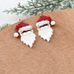 Winter Christmas Polymer Clay Cutters | Santa Claus Clay Earring Cutters Set for Jewelry Making