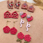 Valentines Polymer Clay Cutters | Love Clay Earring Cutters | Embossing Polymer Clay Tools & Sets