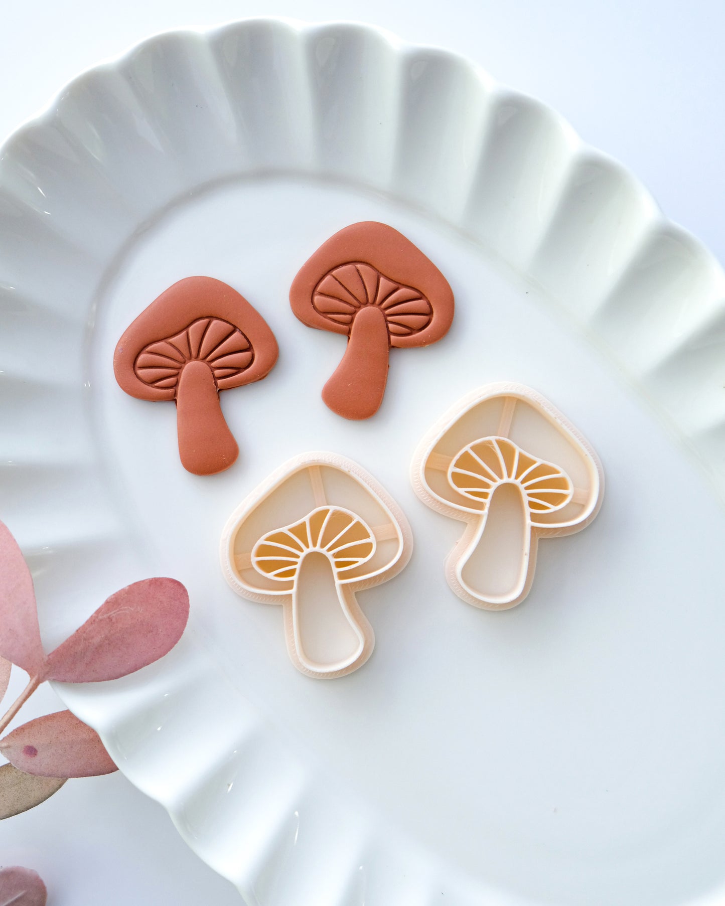 Mushroom Polymer Clay Cutters