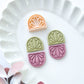 Embossing Lotus Arch Polymer Clay Cutter