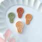 Flower in Light Bulb Polymer Clay Cutters