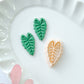 Spring Leaf Polymer Clay Cutter, Clay Earring Cutters