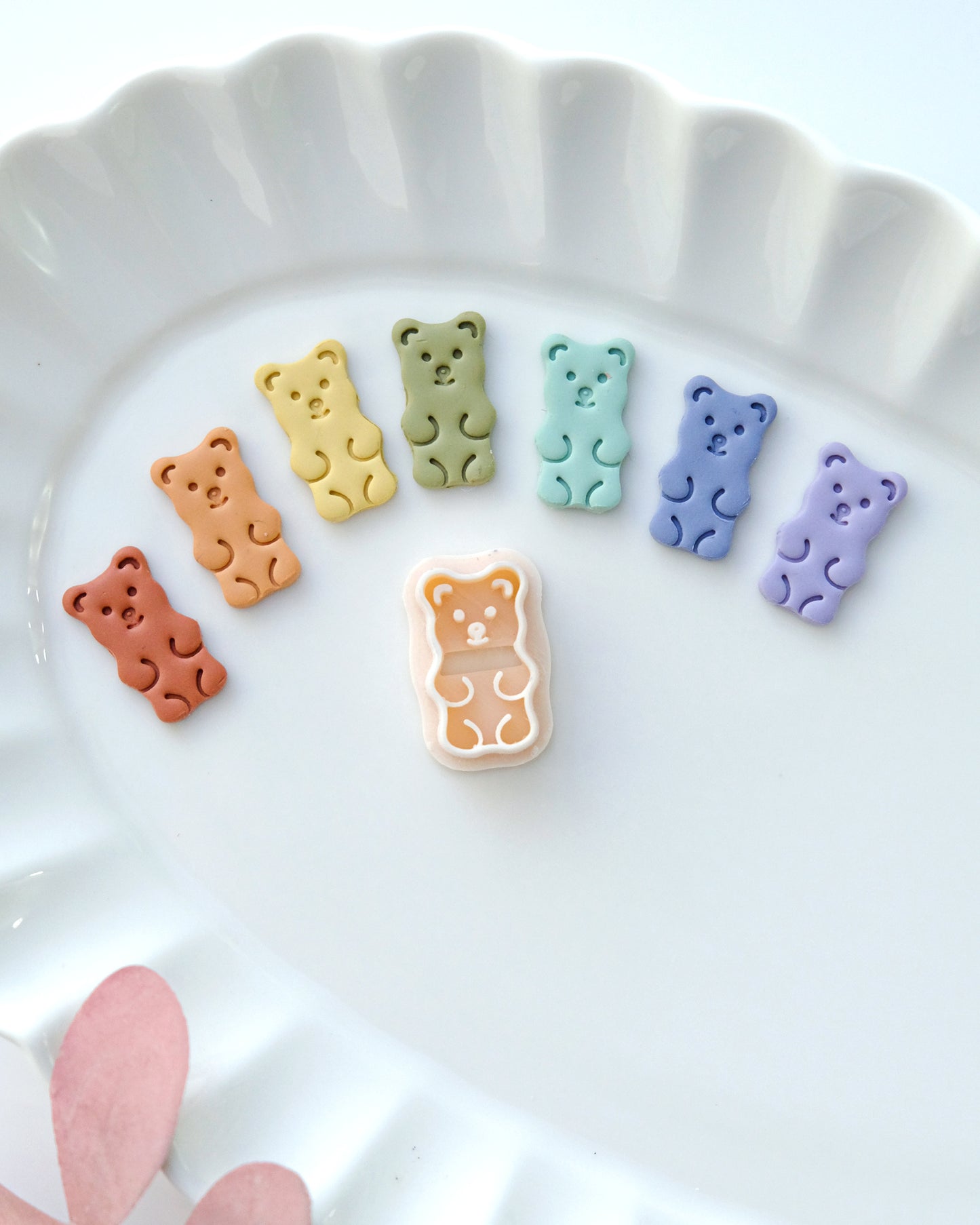 Gummy Bear Polymer Clay Cutters