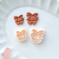 Jingle Bell Polymer Clay Cutters | Winter Christmas Clay Earring Cutters