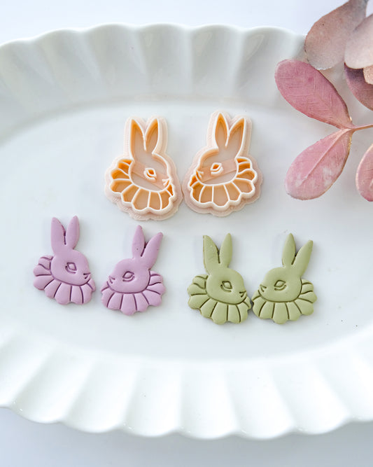 Fairytale Rabbit Clay Earring Cutters
