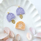 Embossing Lotus Arch Polymer Clay Cutter