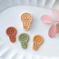 Flower in Light Bulb Polymer Clay Cutters