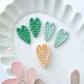 Spring Leaf Polymer Clay Cutter, Clay Earring Cutters