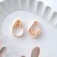 Teardrop Polymer Clay Cutters for Earrings