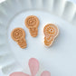 Flower in Light Bulb Polymer Clay Cutters