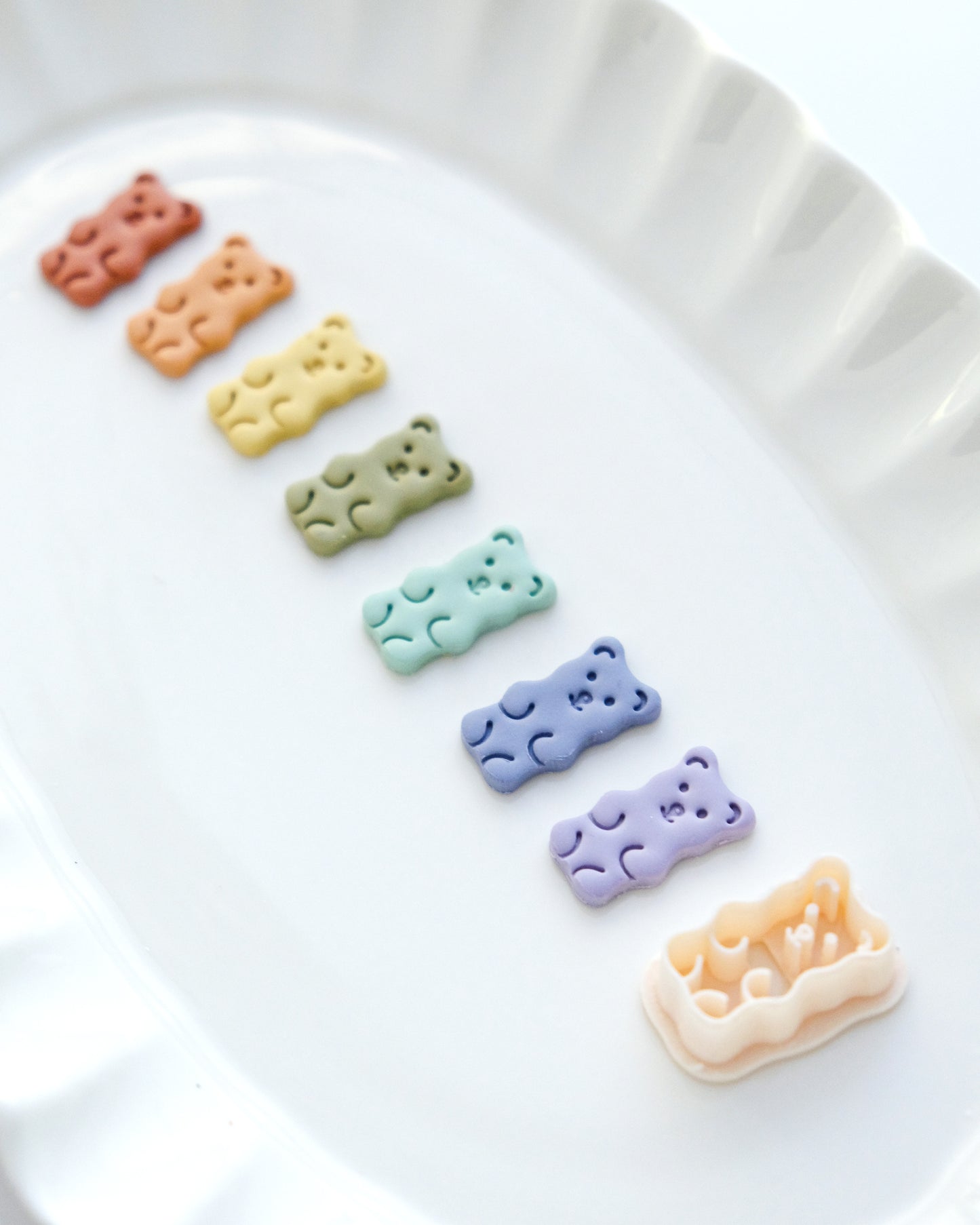 Gummy Bear Polymer Clay Cutters