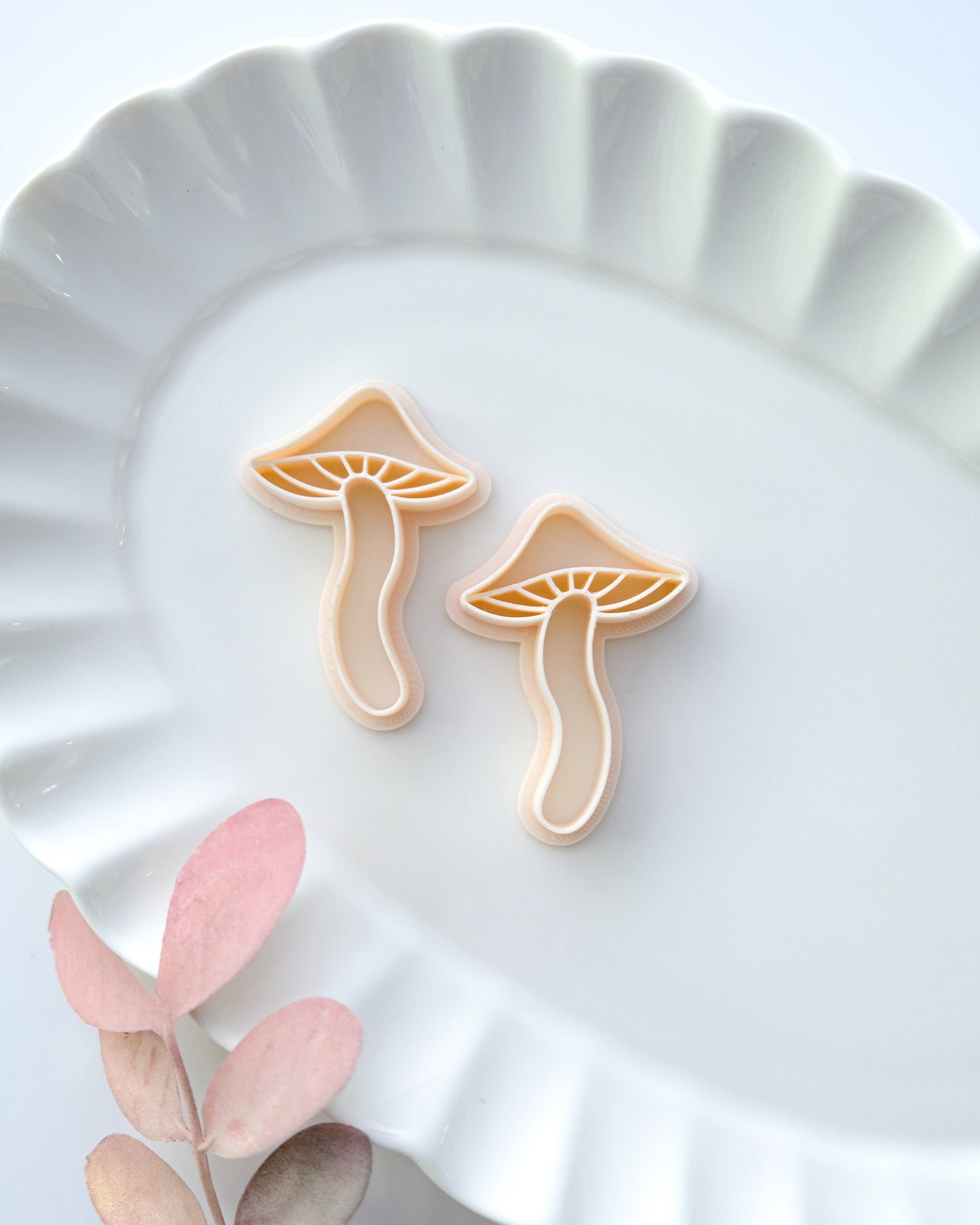 Mushroom Clay Earring Cutters