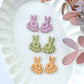 Fairytale Rabbit Clay Earring Cutters