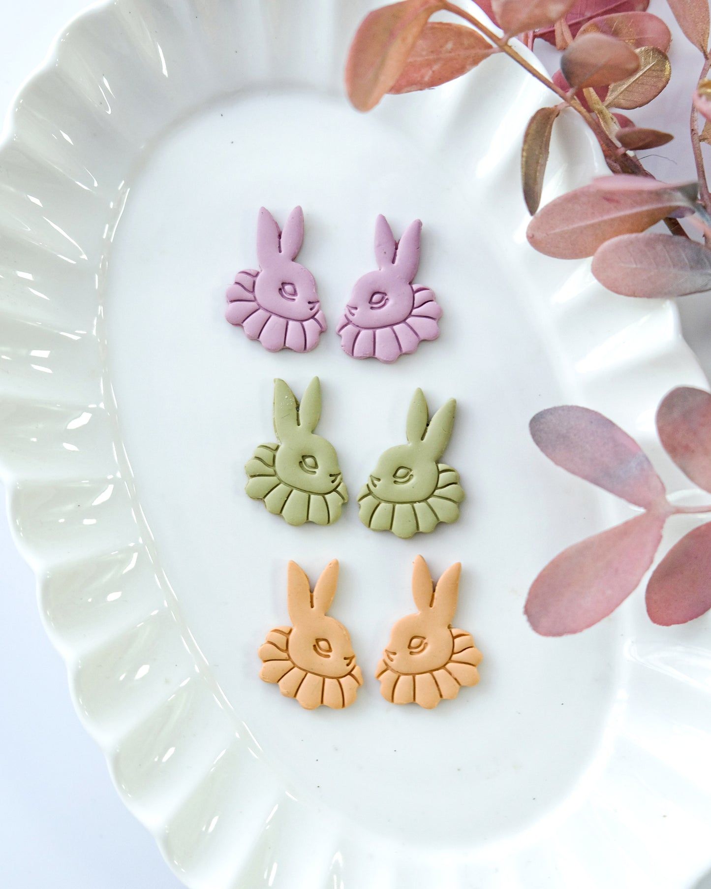 Fairytale Rabbit Clay Earring Cutters