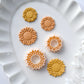 Spring Sunflower Clay Earring Cutter