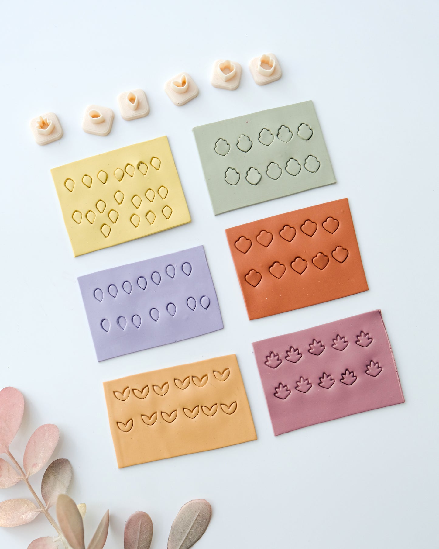Petal Micro Mini Polymer Clay Cutters