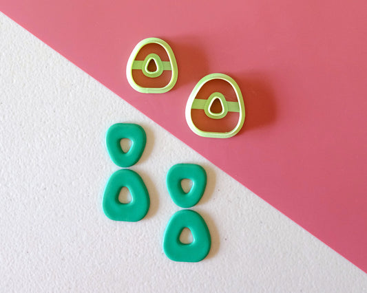 Triangle Donut Polymer Clay Cutters