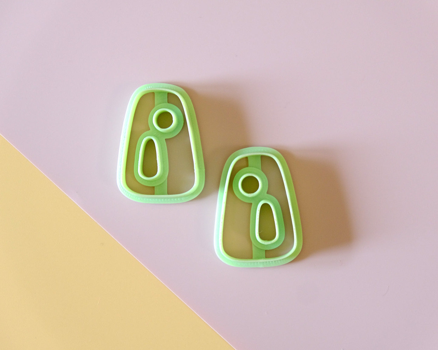 Trapezoid Donut Polymer Clay Cutters