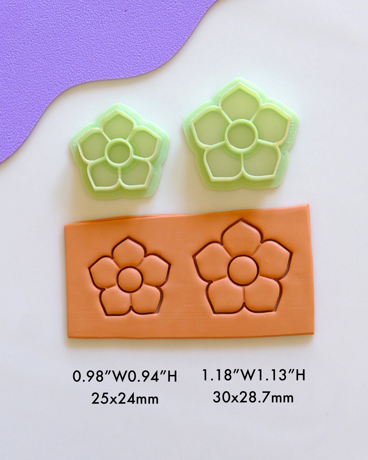 Cherry Blossom Sakura Polymer Clay Cutters