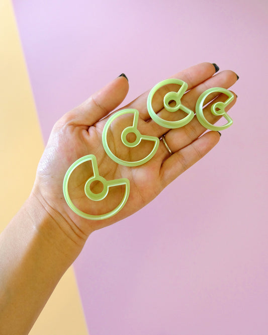 Round Hoop Polymer Clay Cutters